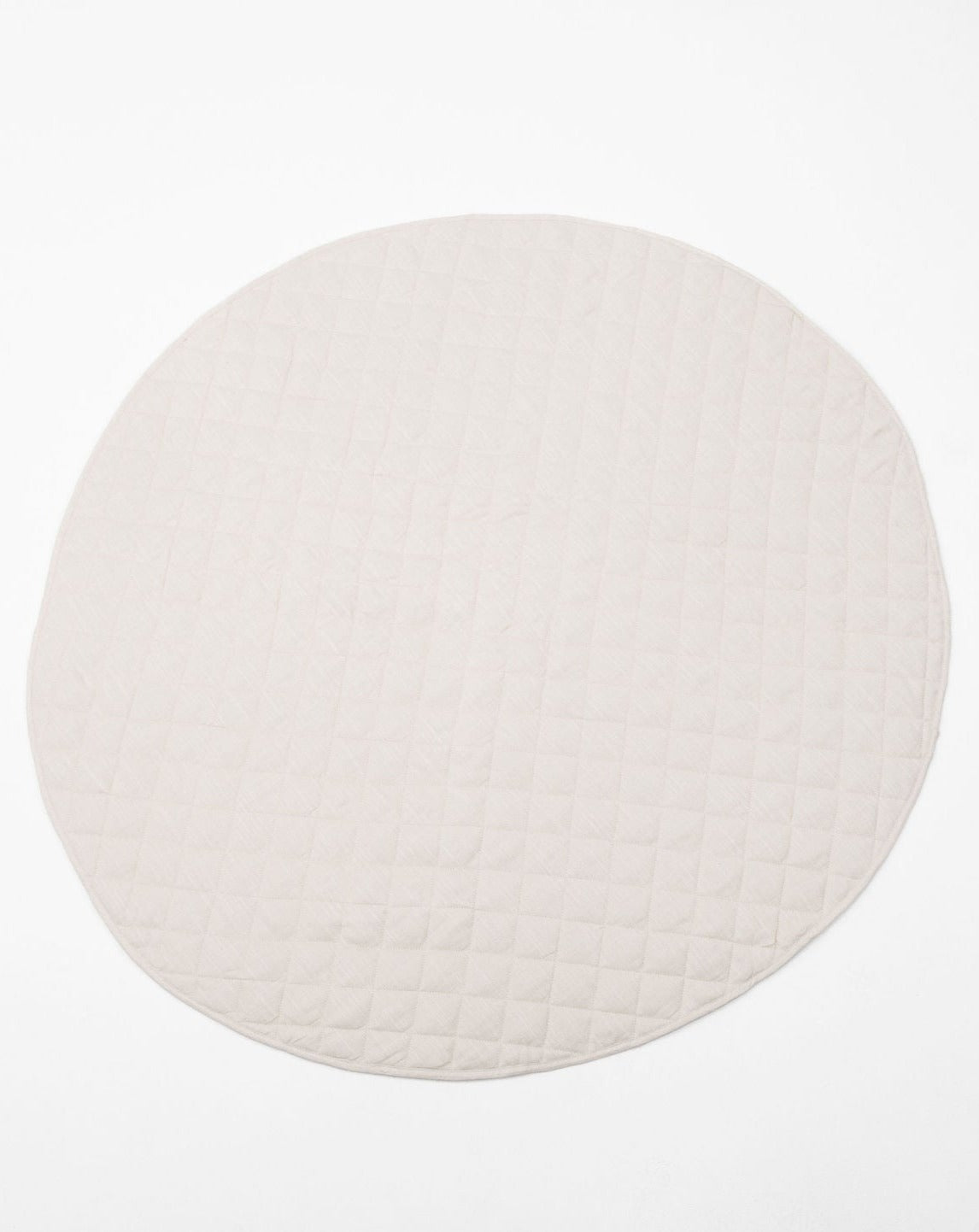 Round Linen Baby Play Mat