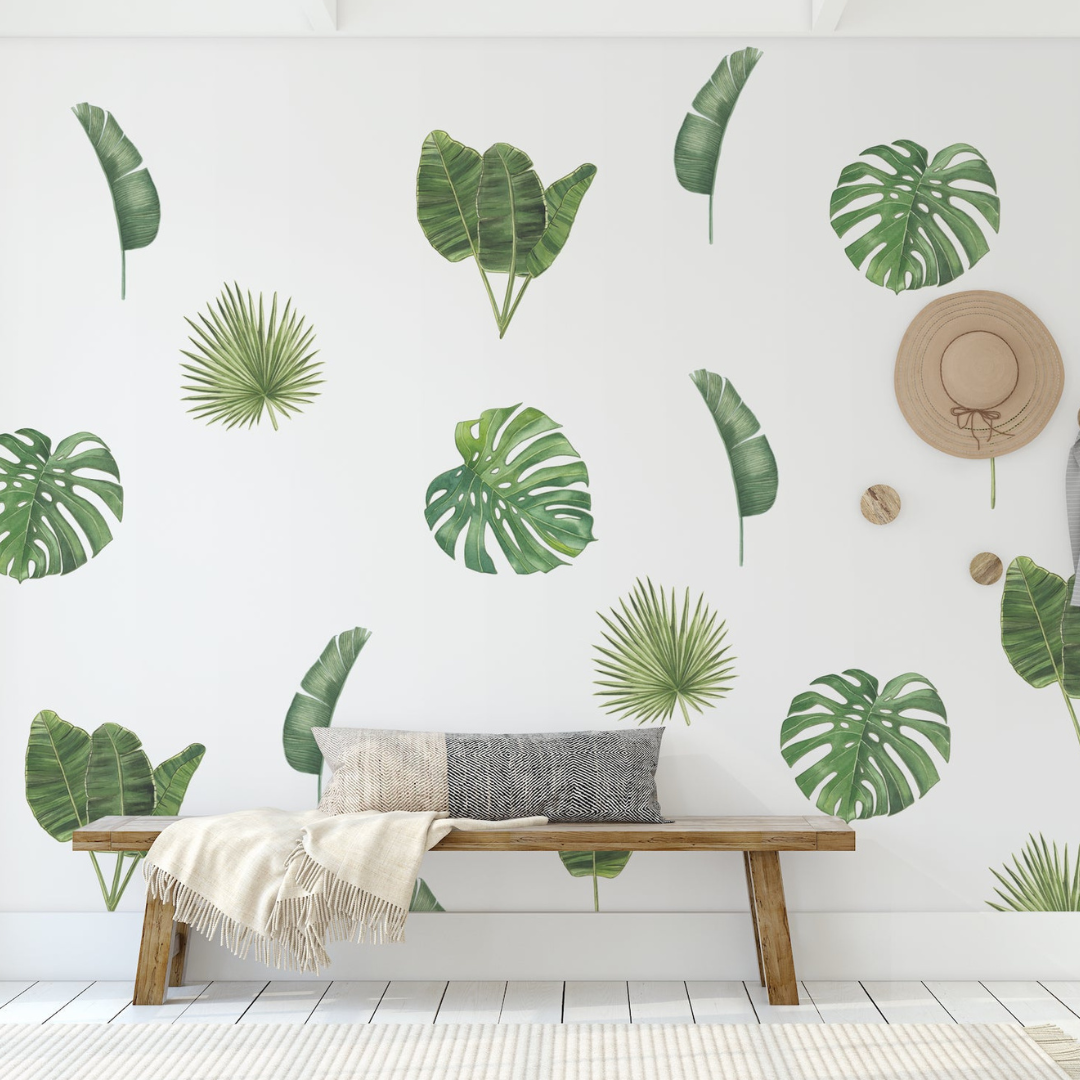 Jungle Leaves Wall Decal Set