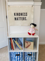 Kindness Matters Canvas Banner