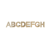 Wooden Alphabet Block Set
