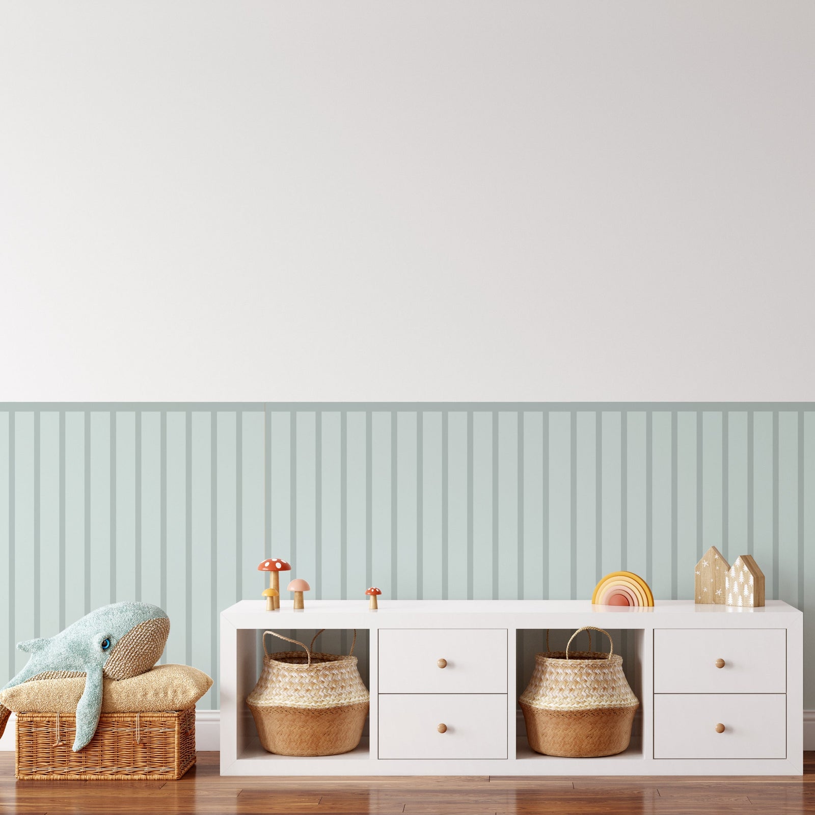 Lines Molding Wall Decal Panels