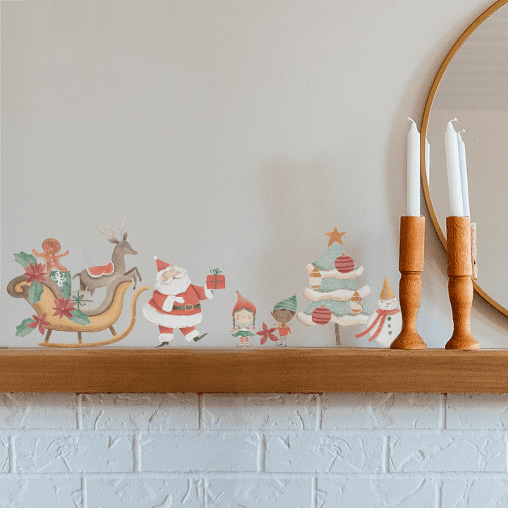 Little Santa Wall Decals