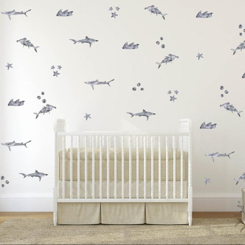 Little Shark Wall Decals
