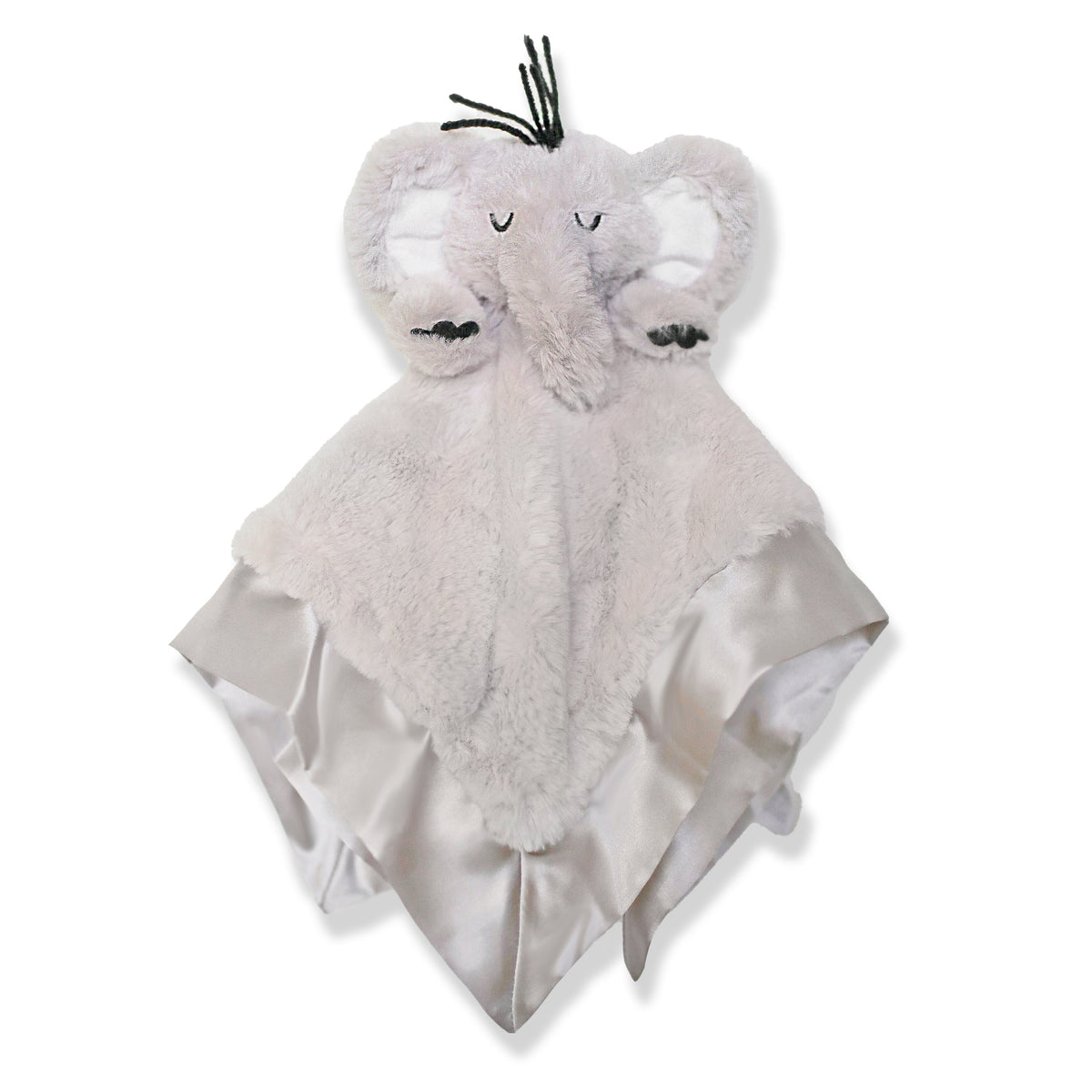 Little Animal Lover Elephant Lovey Baby Blanket
