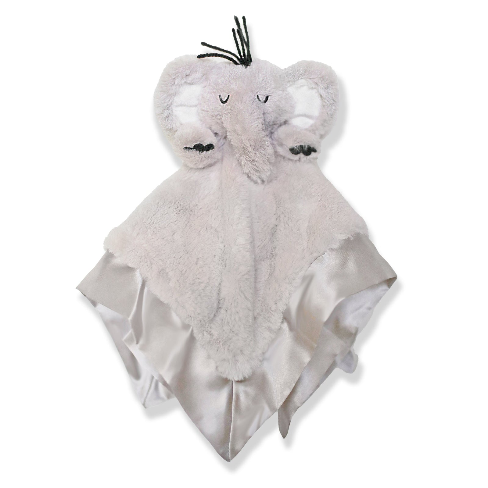 Little Animal Lover Elephant Lovey Baby Blanket