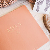 Teddy Bear Picnic Luxury Memory Baby Book