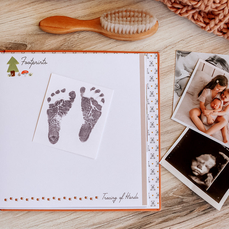 Teddy Bear Picnic Luxury Memory Baby Book