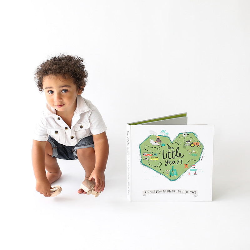 The Little Years Boy Toddler Memory Book