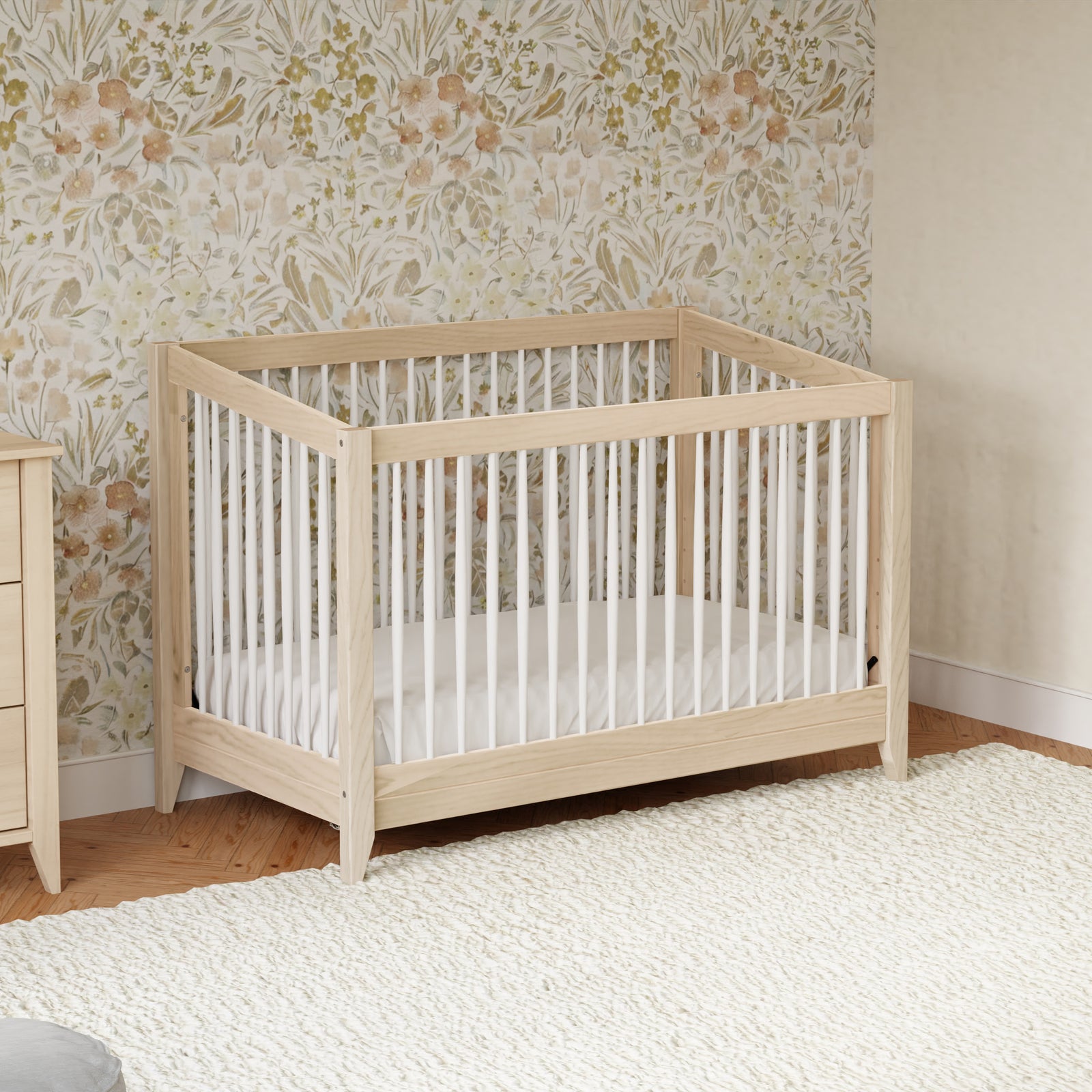 Sprout 4-in-1 Convertible Crib with Toddler Bed Conversion Kit