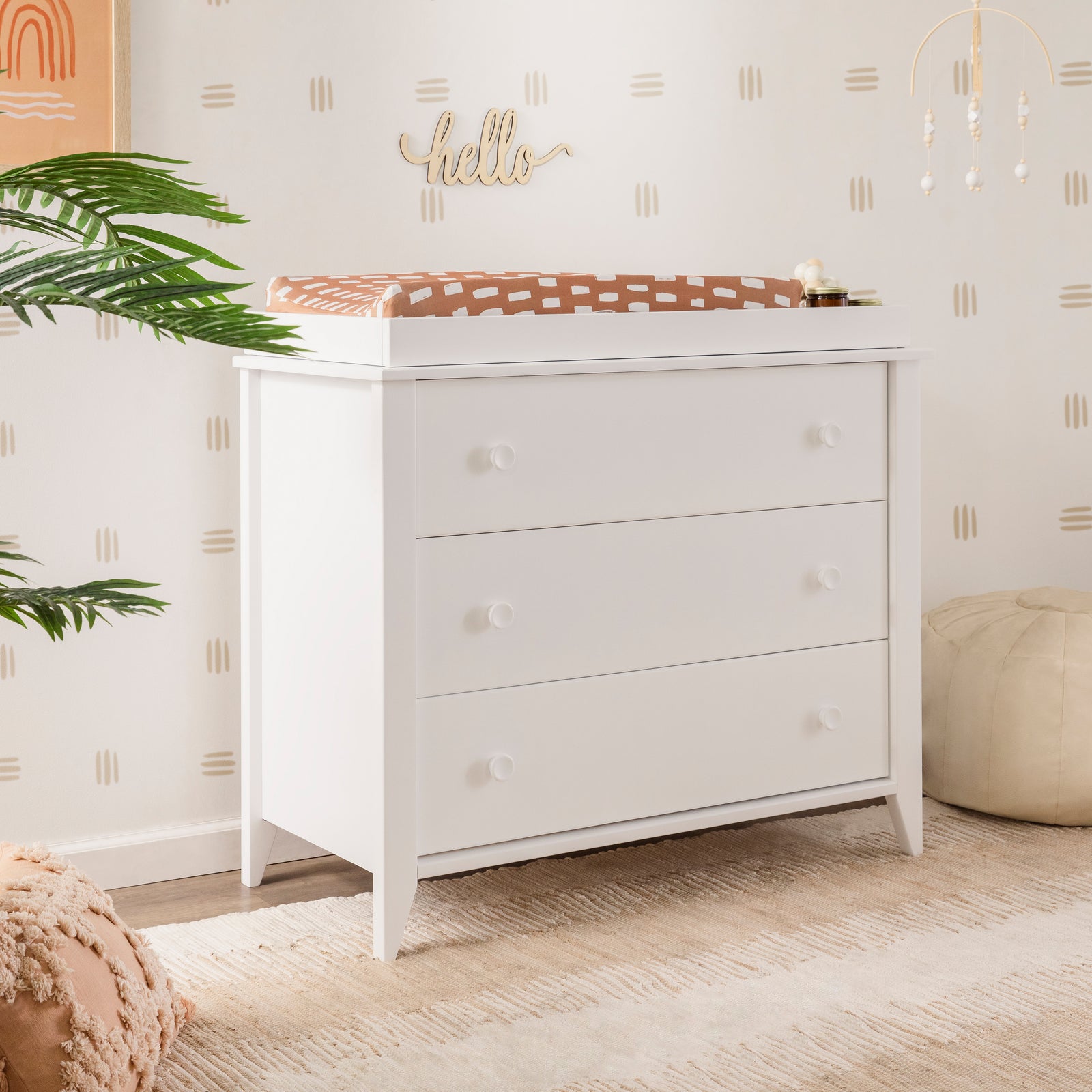 Sprout 3-Drawer Compact Changer Dresser with Removable Changing Tray (42")