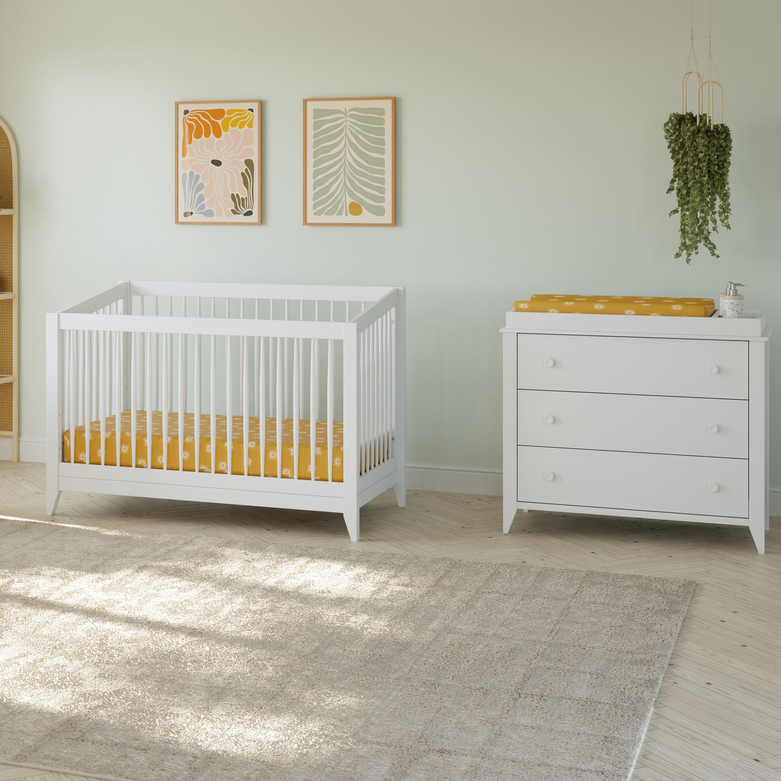 Sprout 3-Drawer Compact Changer Dresser with Removable Changing Tray (42")