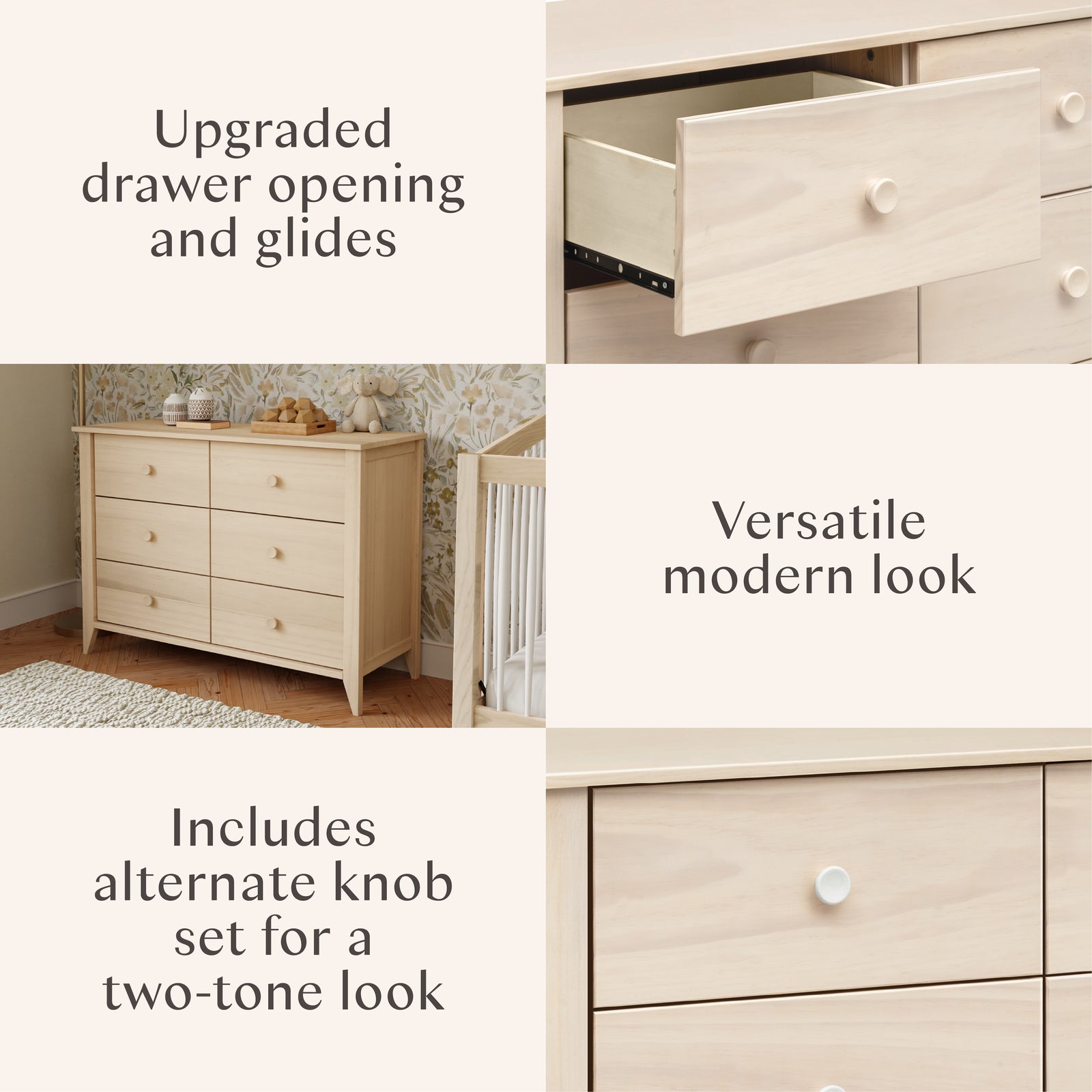 Sprout 6-Drawer Dresser (48")