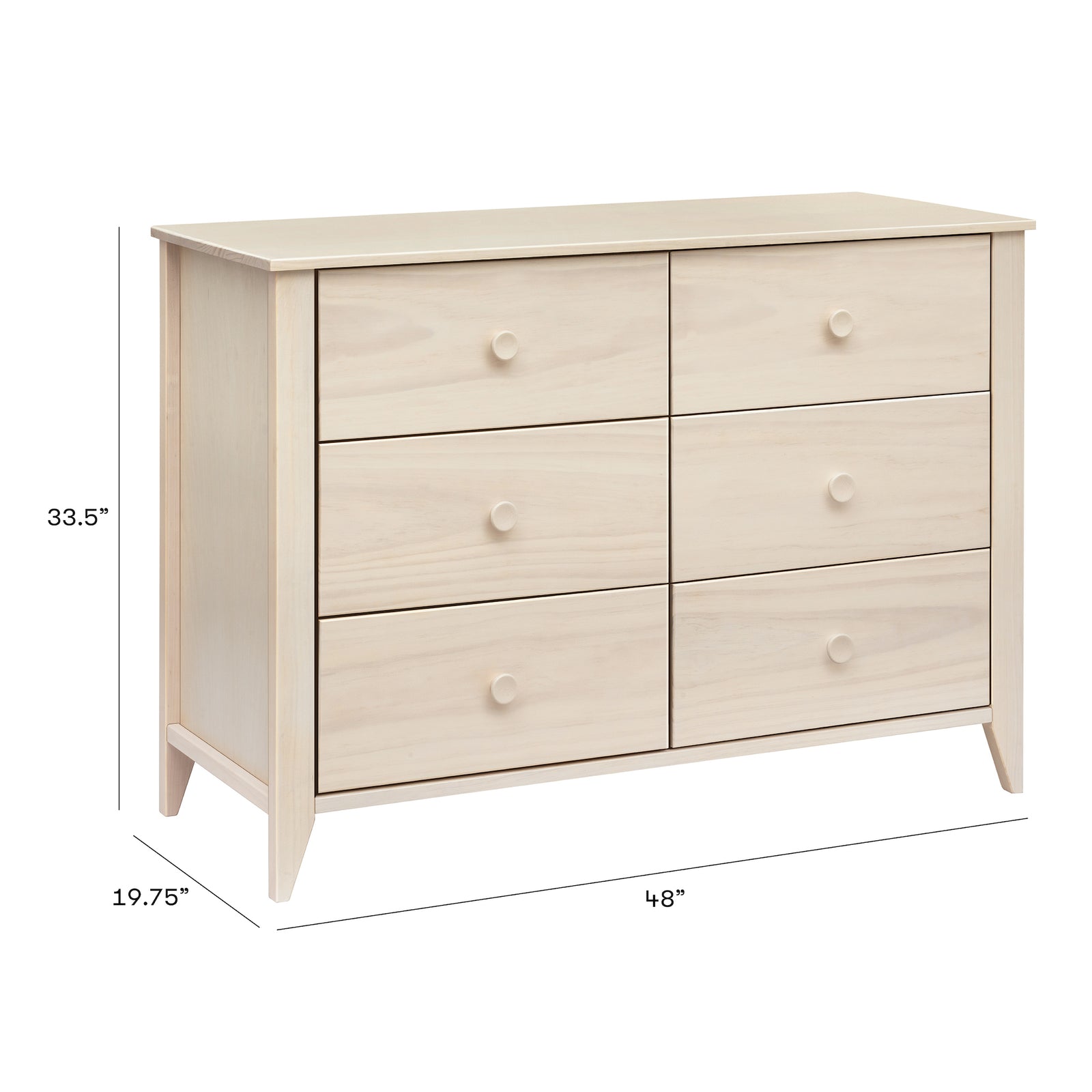 Sprout 6-Drawer Dresser (48")