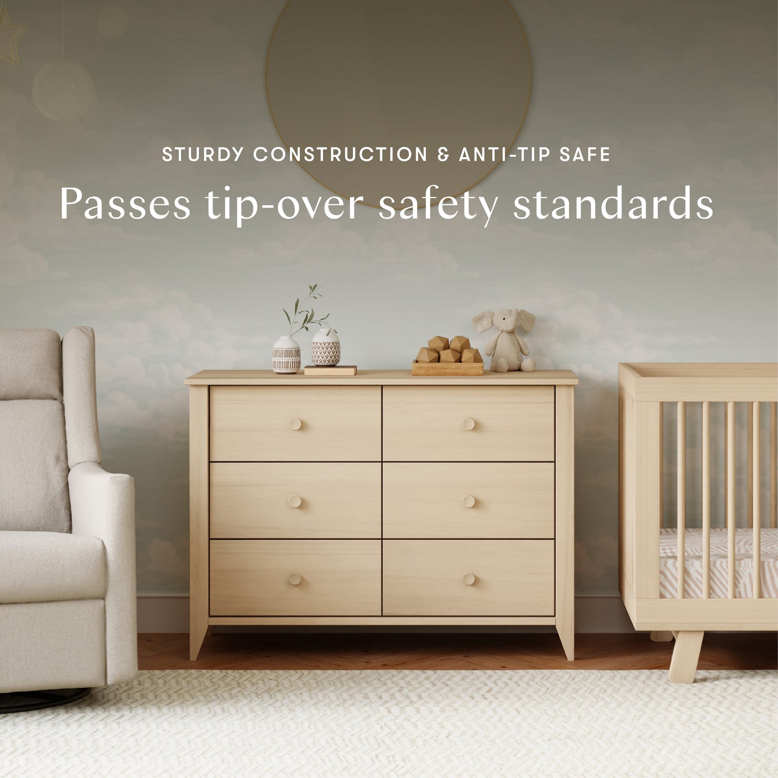 Sprout 6-Drawer Dresser (48")