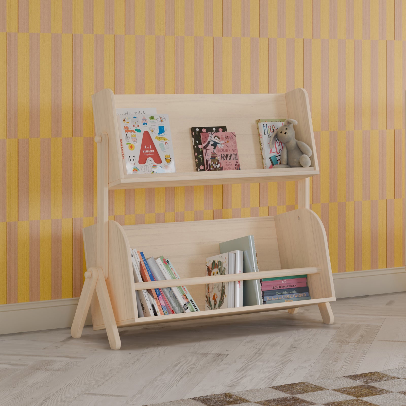 Tally Storage + Bookshelf