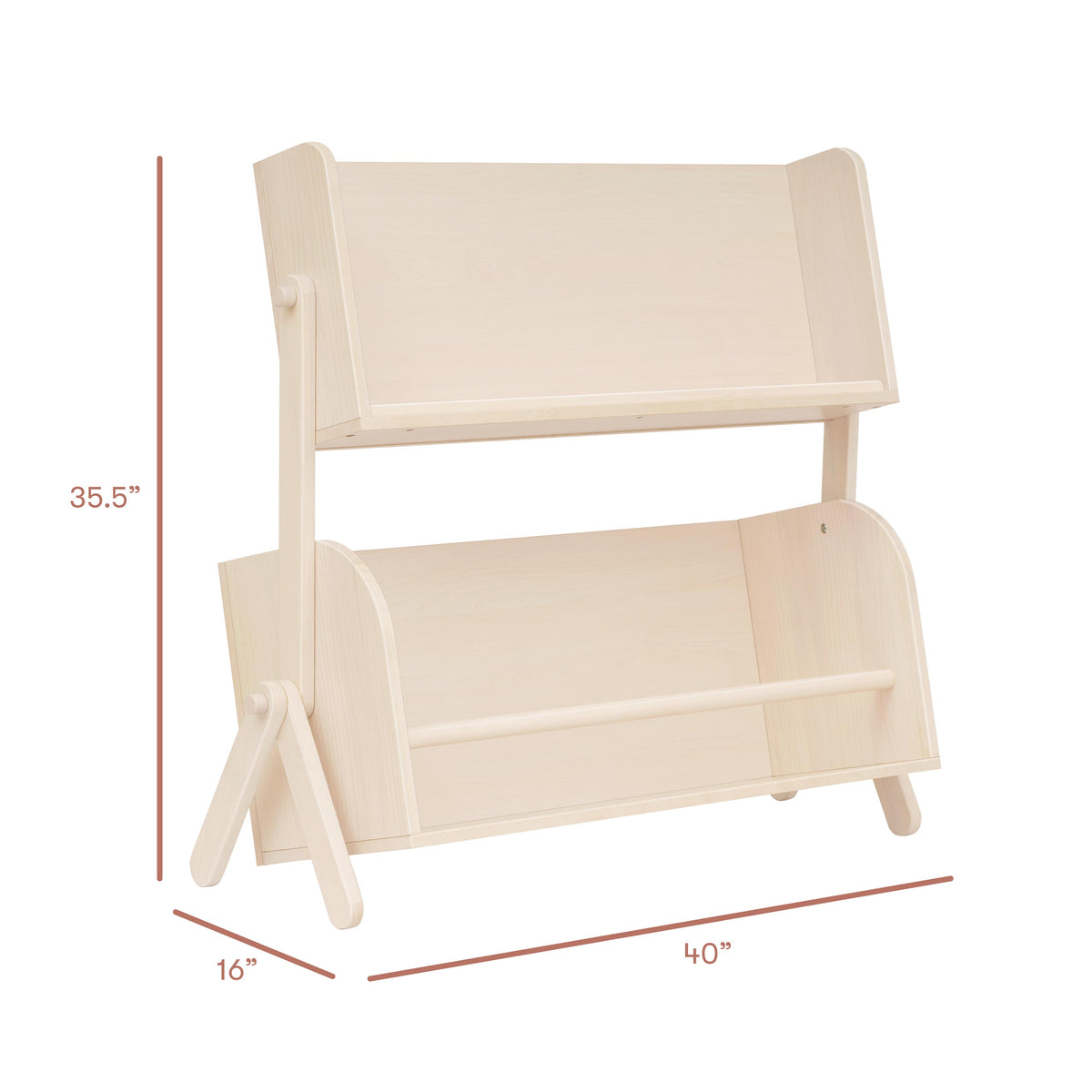 Tally Storage + Bookshelf