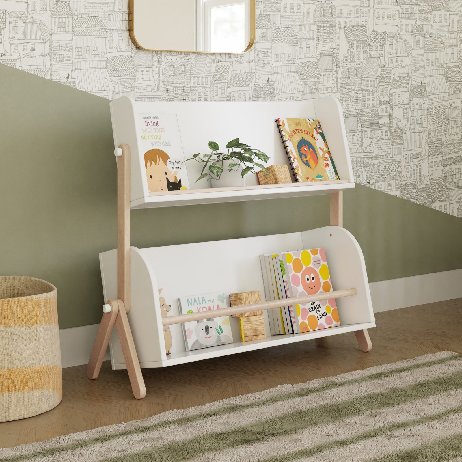 Tally Storage + Bookshelf