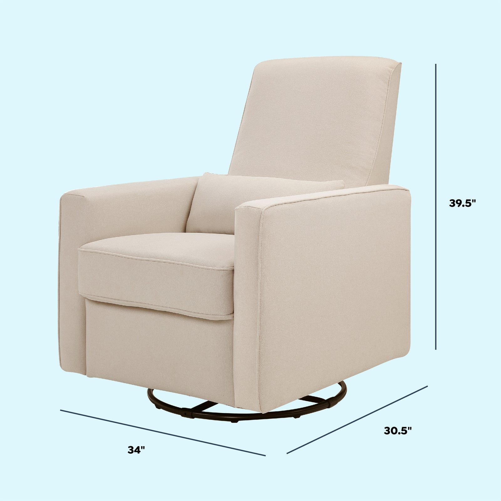 Piper Recliner + Swivel Glider