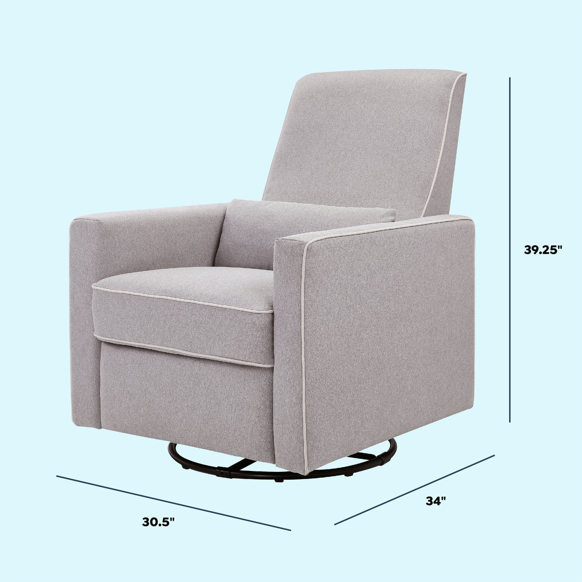 Piper Recliner + Swivel Glider