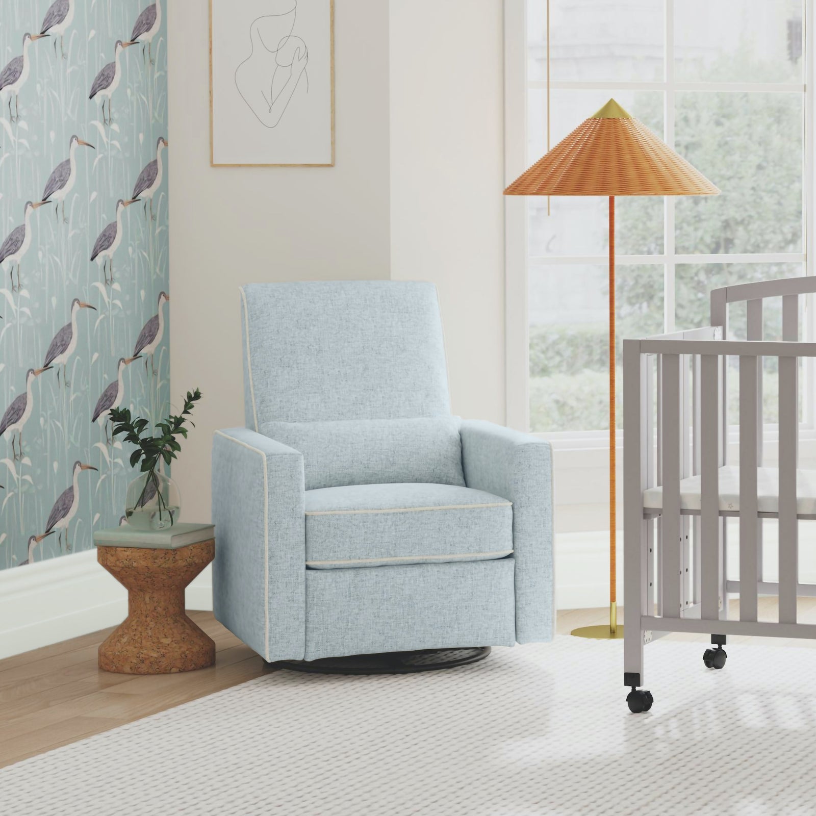 Piper Recliner + Swivel Glider