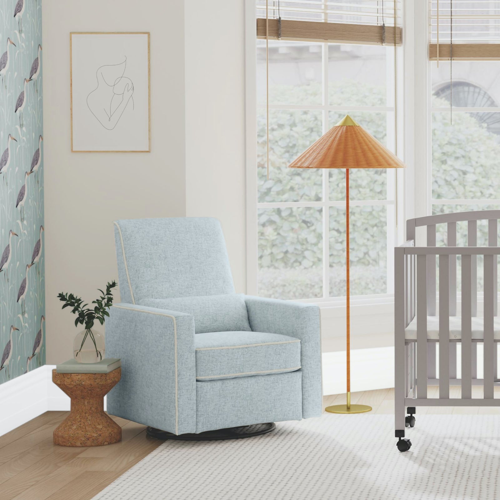 Piper Recliner + Swivel Glider