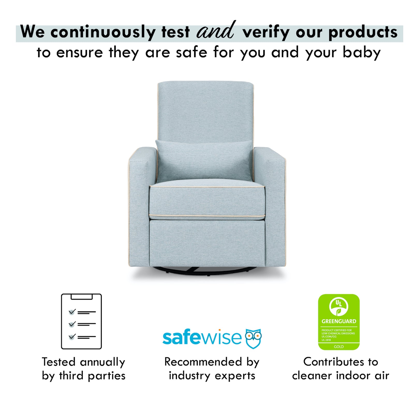 Piper Recliner + Swivel Glider