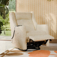 Kiwi Deluxe Power Recliner + Swivel Glider with Heat + Massage