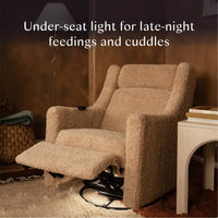 Kiwi Deluxe Power Recliner + Swivel Glider with Heat + Massage