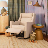 Kiwi Deluxe Power Recliner + Swivel Glider with Heat + Massage