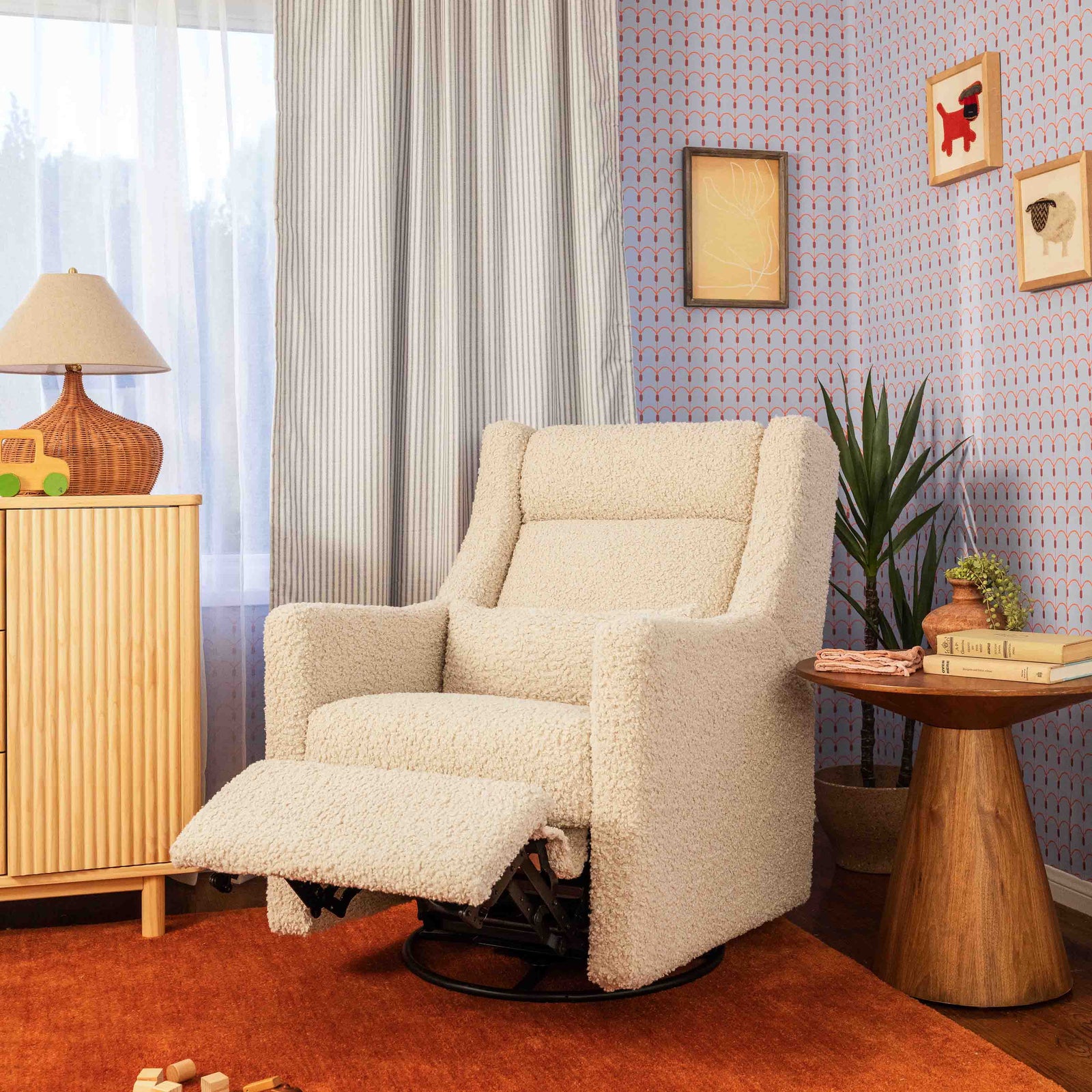 Kiwi Plus Power Recliner + Swivel Glider | Teddy Loop