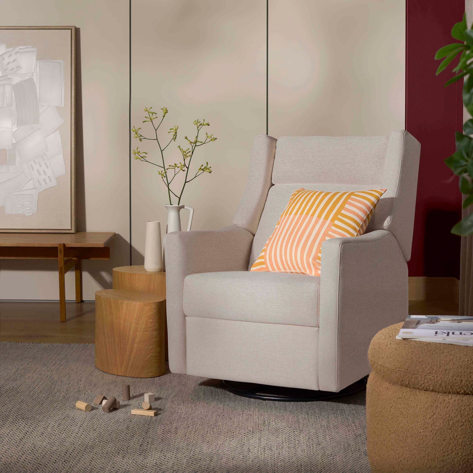 Kiwi Plus Power Recliner + Swivel Glider - Performance Eco-Weave
