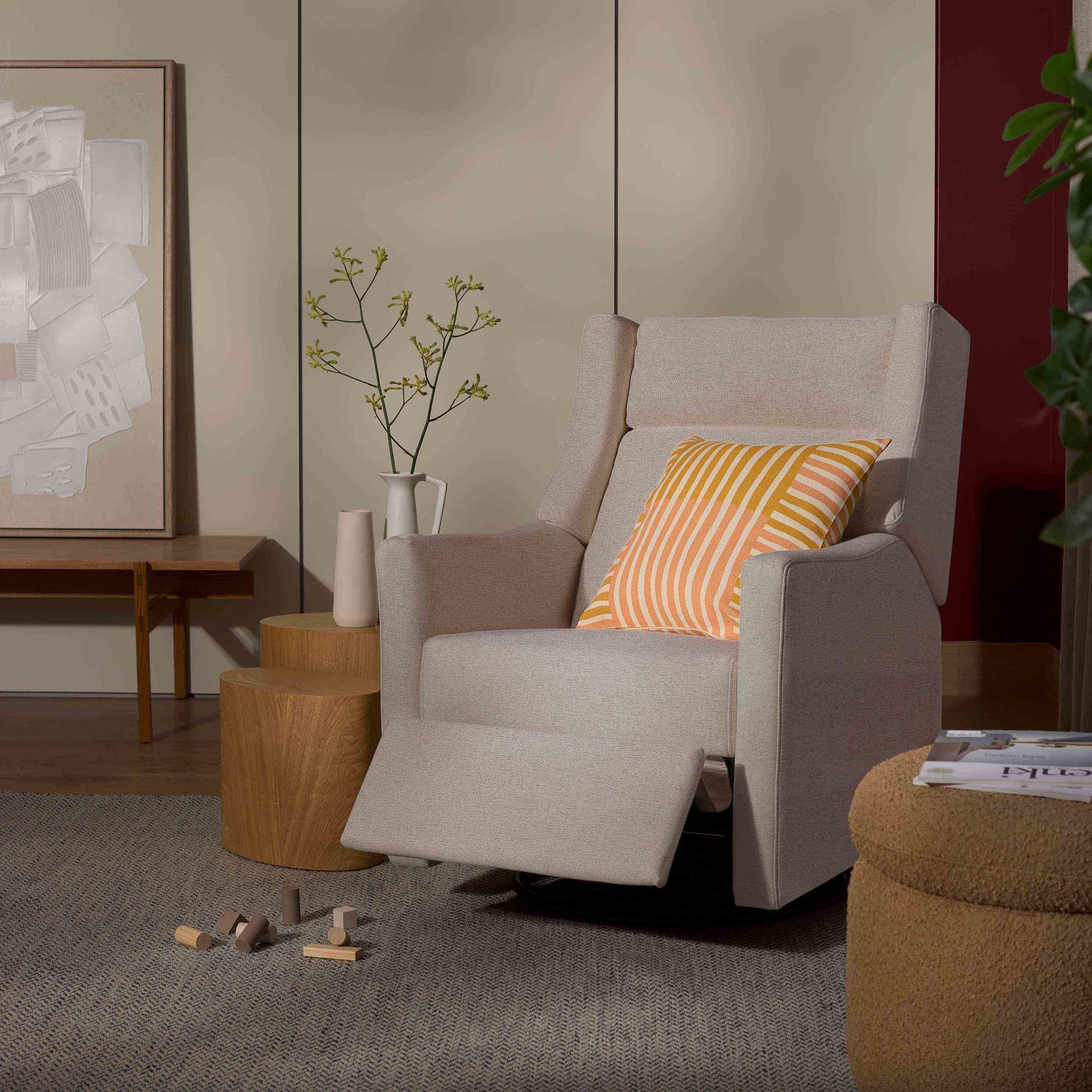 Kiwi Plus Power Recliner + Swivel Glider - Performance Eco-Weave