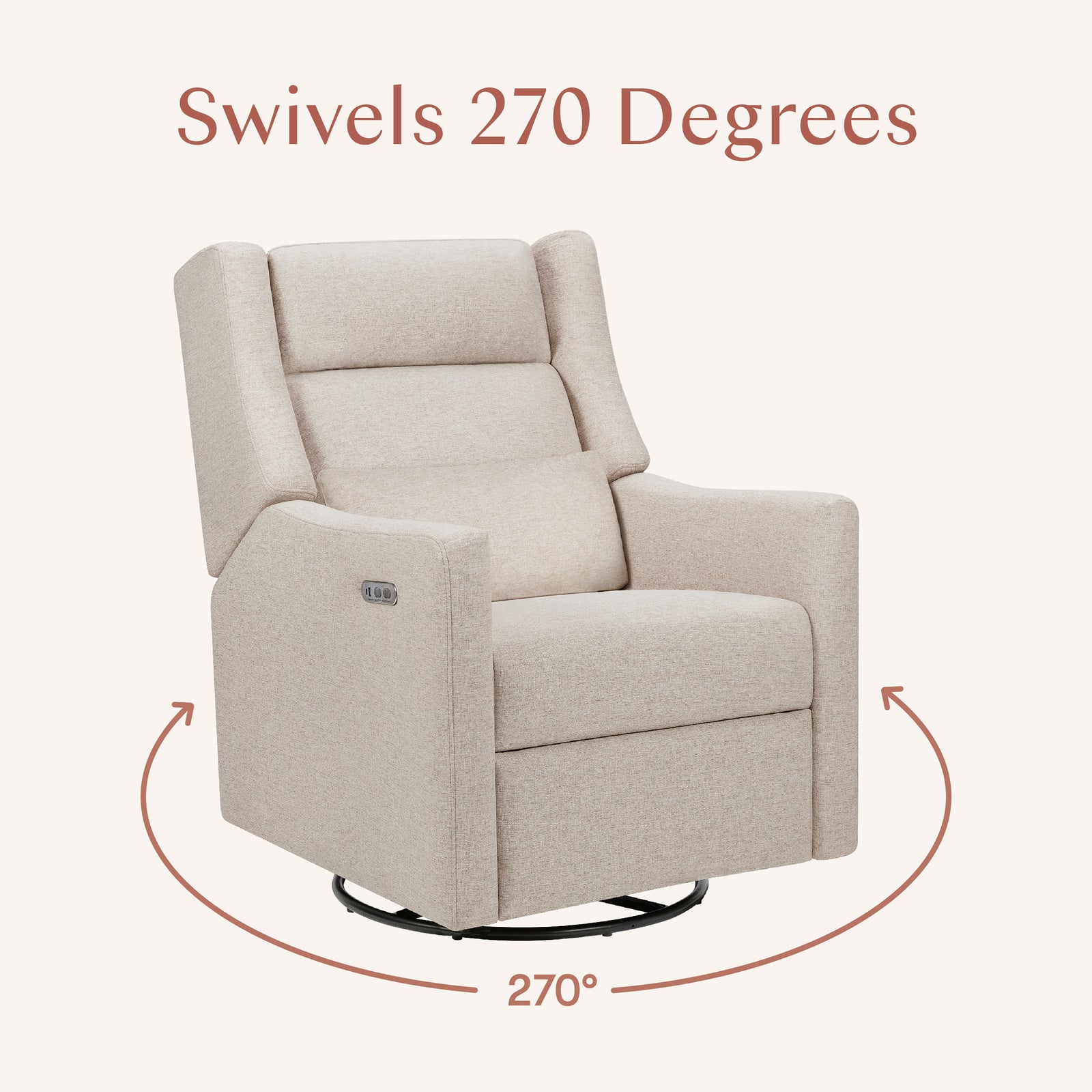Kiwi Plus Power Recliner + Swivel Glider - Performance Eco-Weave
