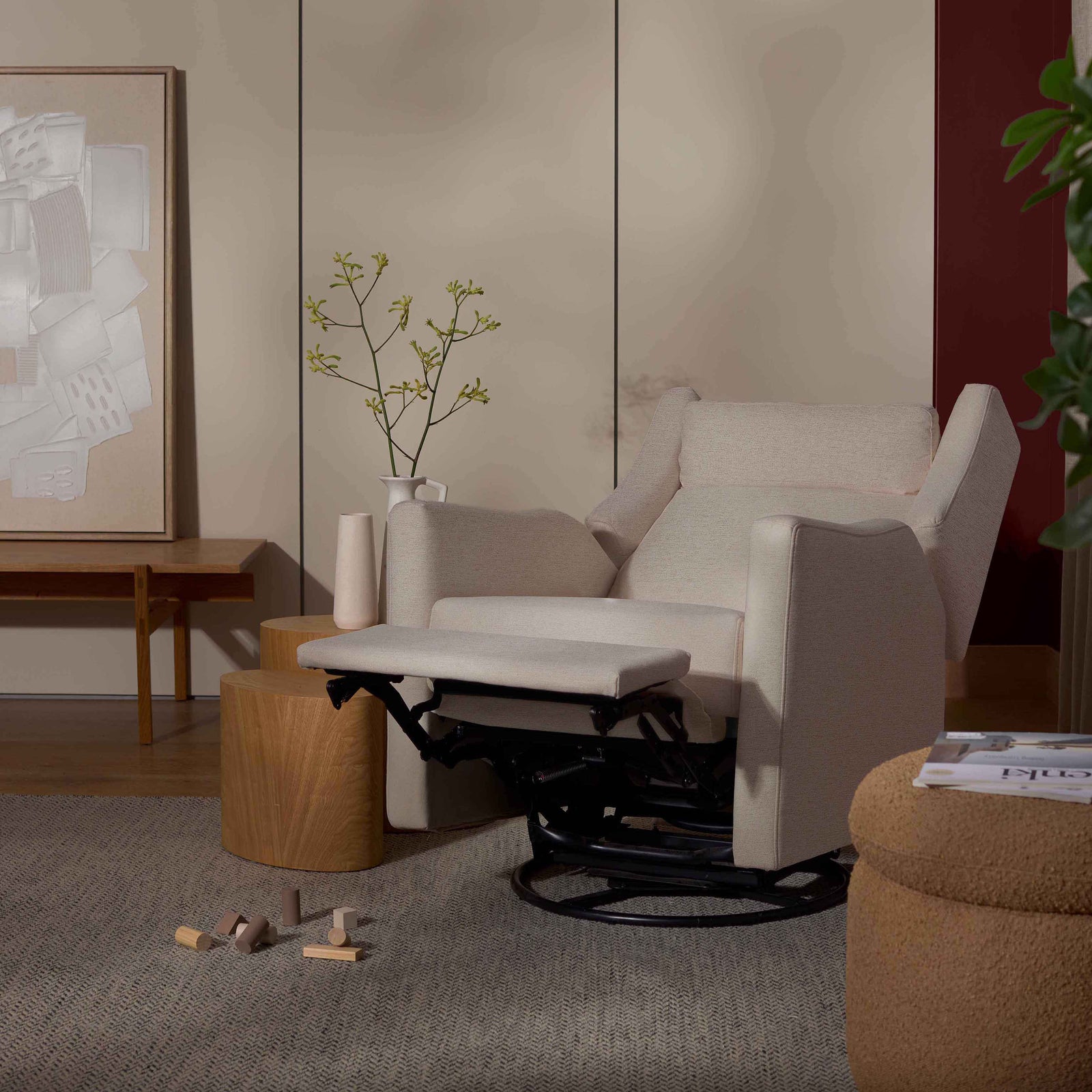 Kiwi Plus Power Recliner + Swivel Glider - Performance Eco-Weave