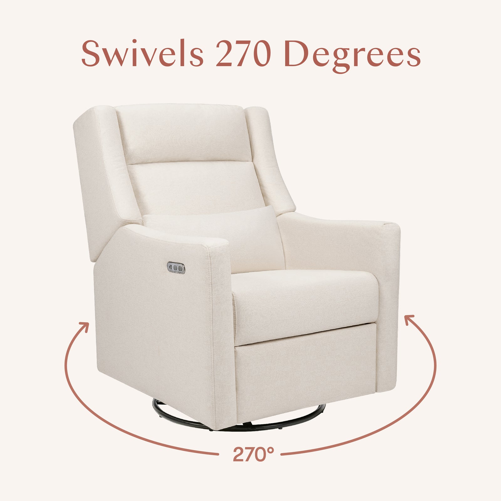 Kiwi Plus Power Recliner + Swivel Glider - Performance Eco-Weave