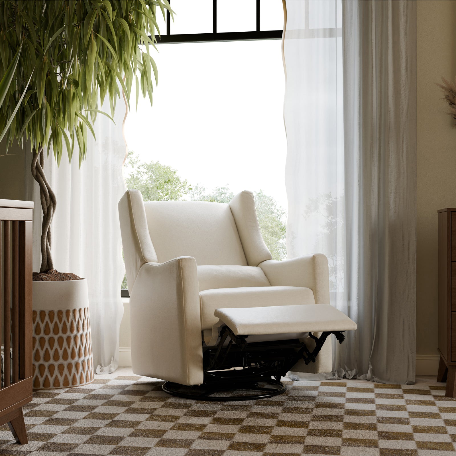 Kiwi Electronic Recliner + Swivel Glider | Eco-Performance Fabric