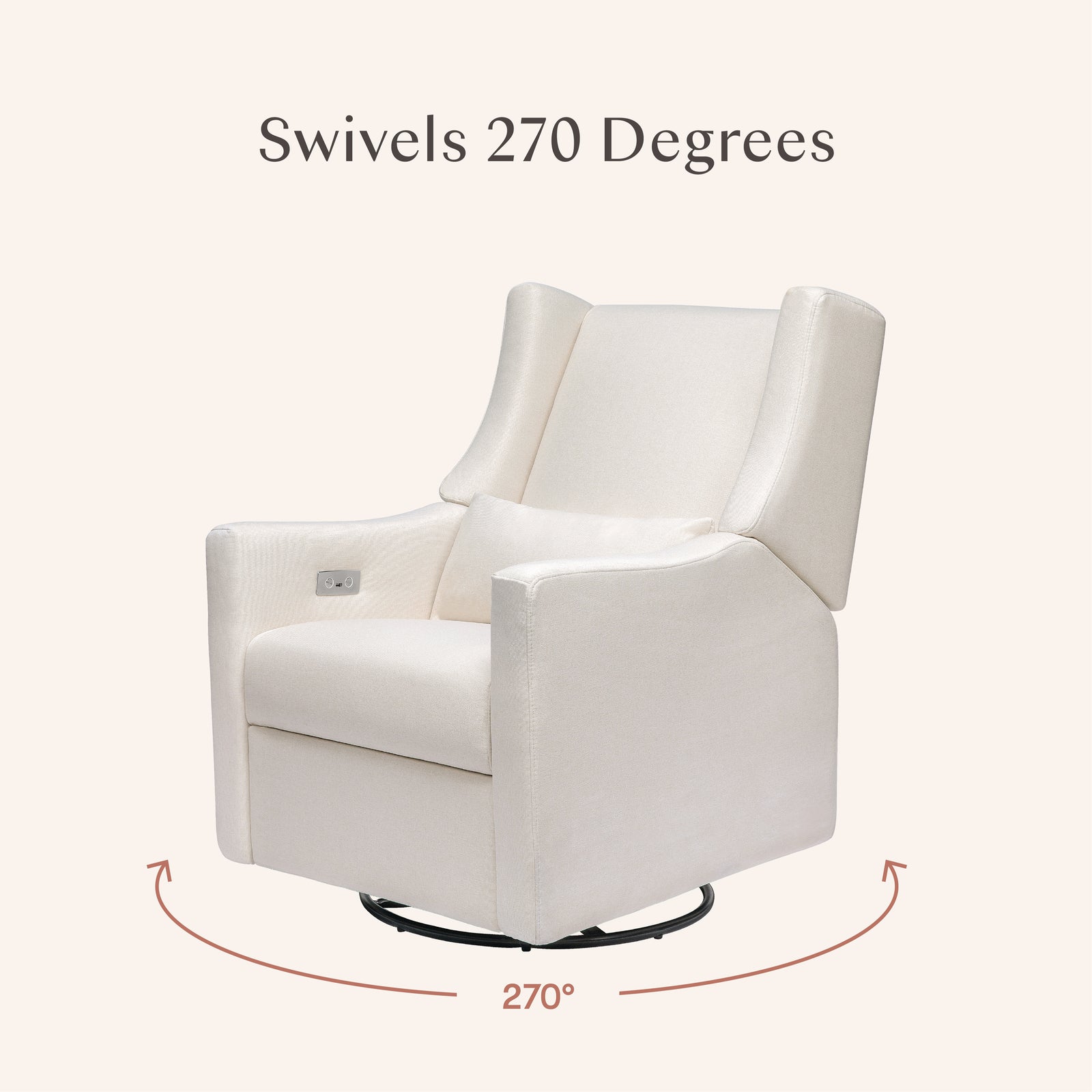 Kiwi Electronic Recliner + Swivel Glider | Eco-Performance Fabric