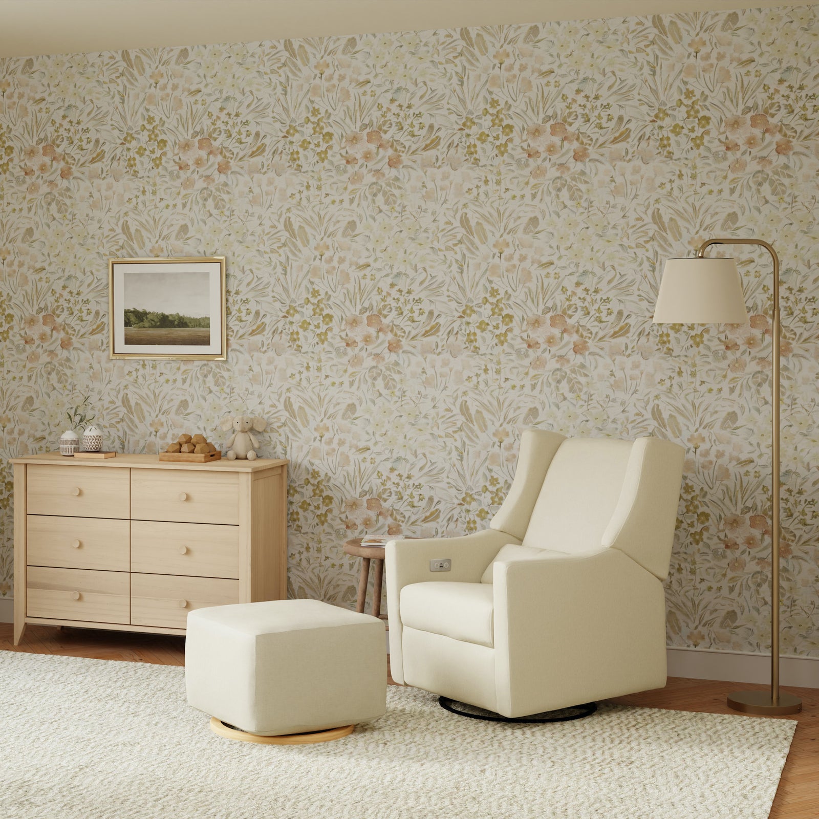Kiwi Electronic Recliner + Swivel Glider | Eco-Performance Fabric
