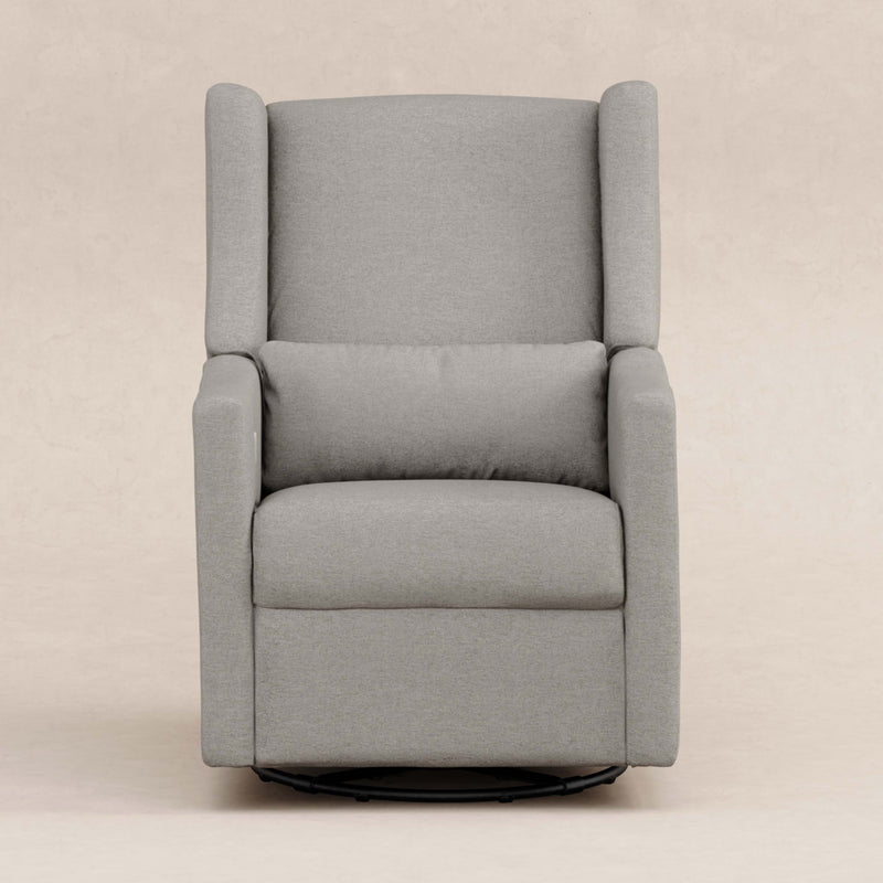 Kiwi Electronic Recliner and Swivel Glider in Eco-Performance Fabric with USB port - Grey