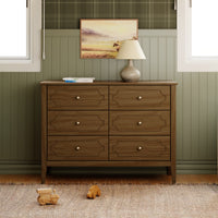 Chloe Regency 6-Drawer Dresser