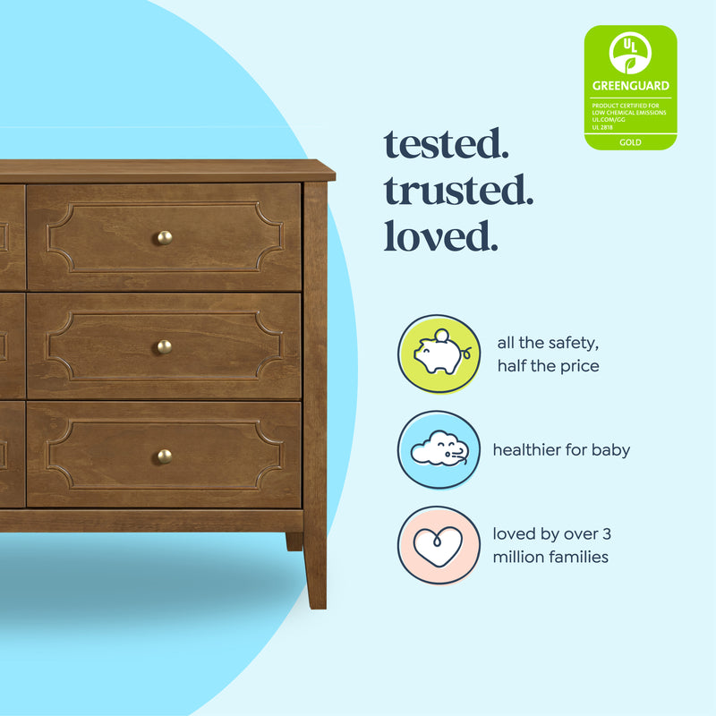 greenguard gold certified nursery dresser Chloe Regency 6-Drawer – Project sequin+lengha