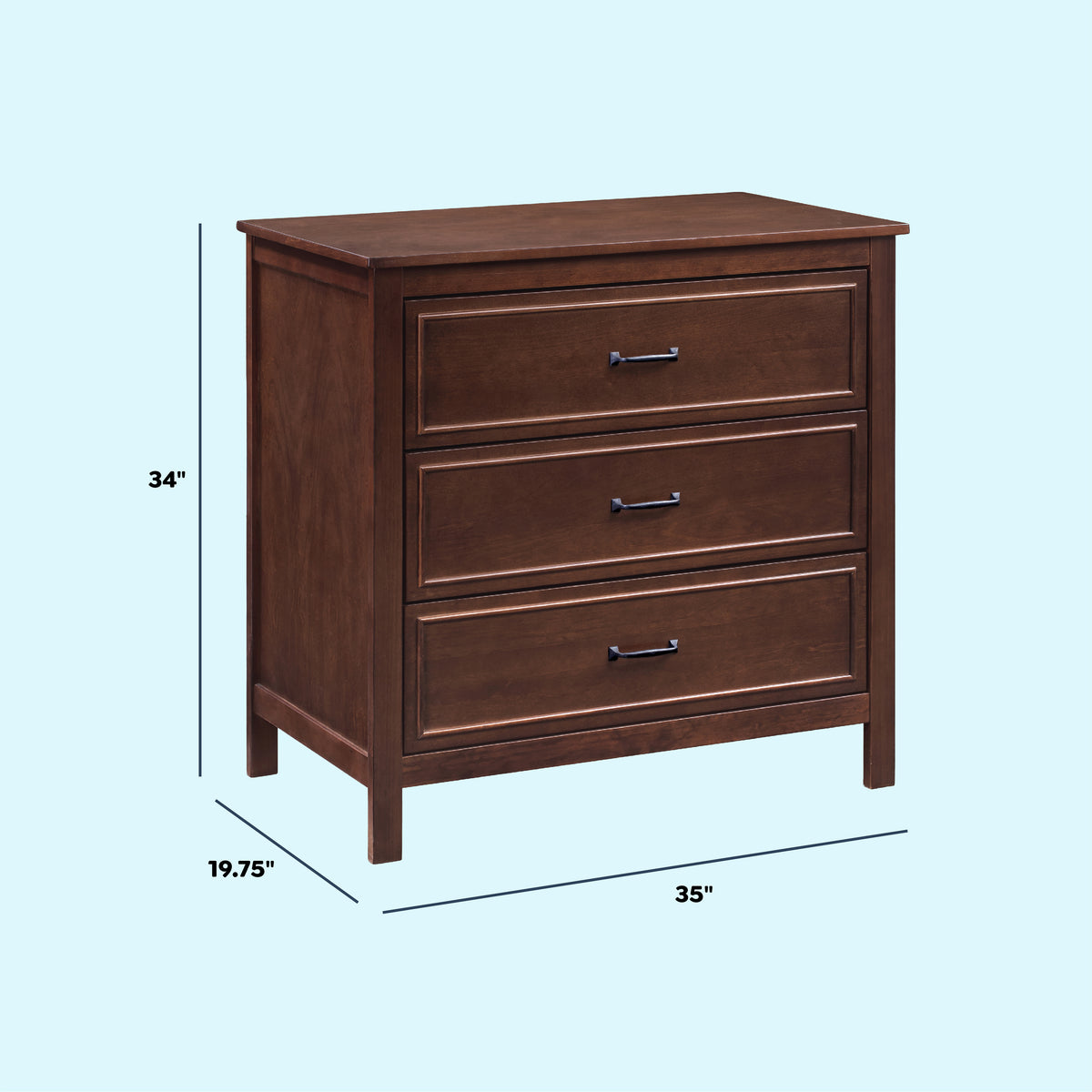 Charlie 3-Drawer Dresser