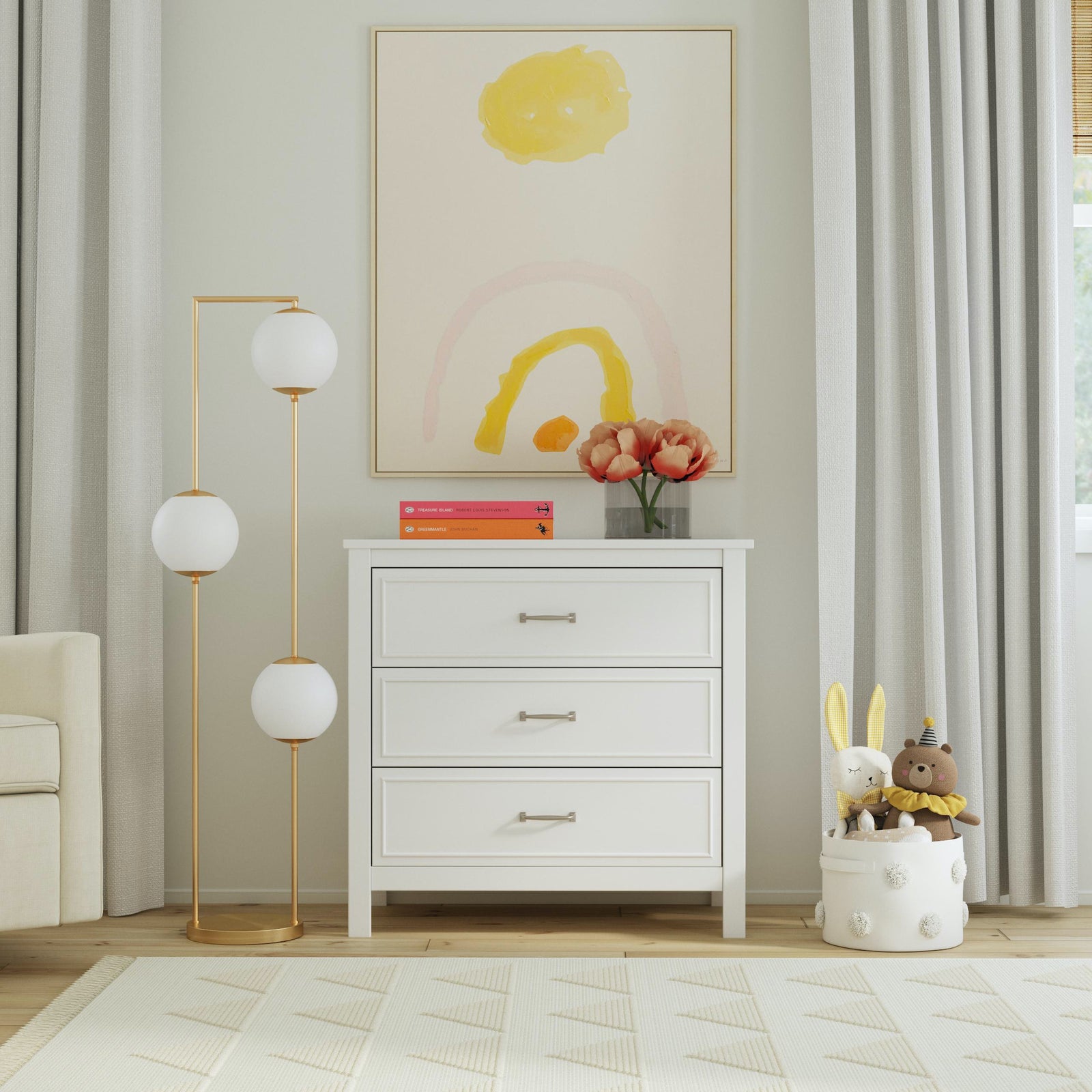 Charlie 3-Drawer Dresser
