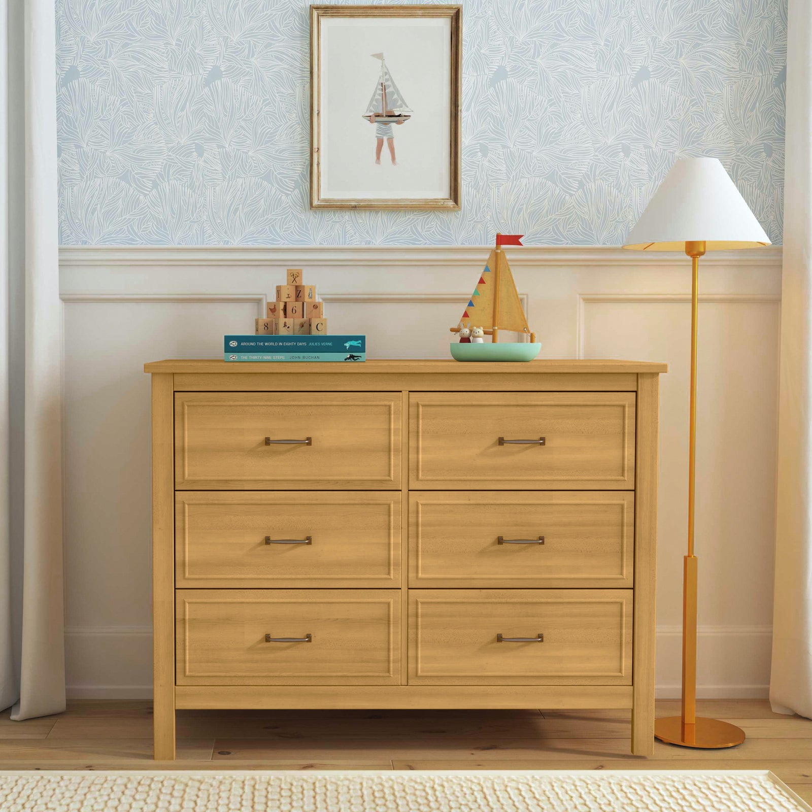 Charlie 6-Drawer Double Dresser