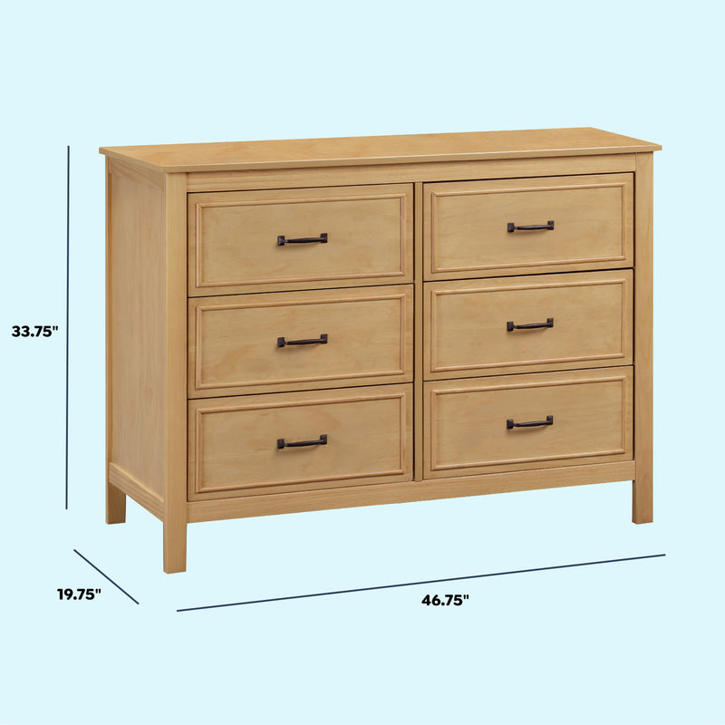 Charlie 6-Drawer Double Dresser