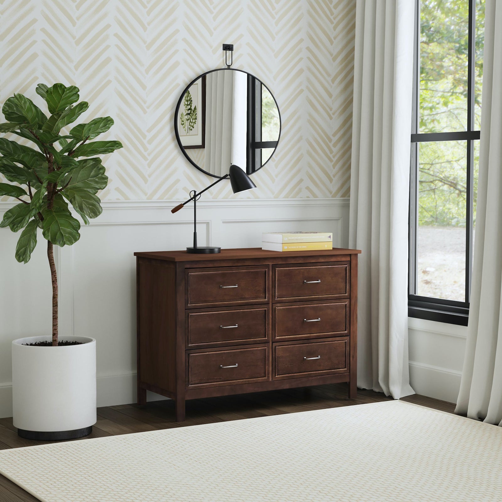 Charlie 6-Drawer Double Dresser