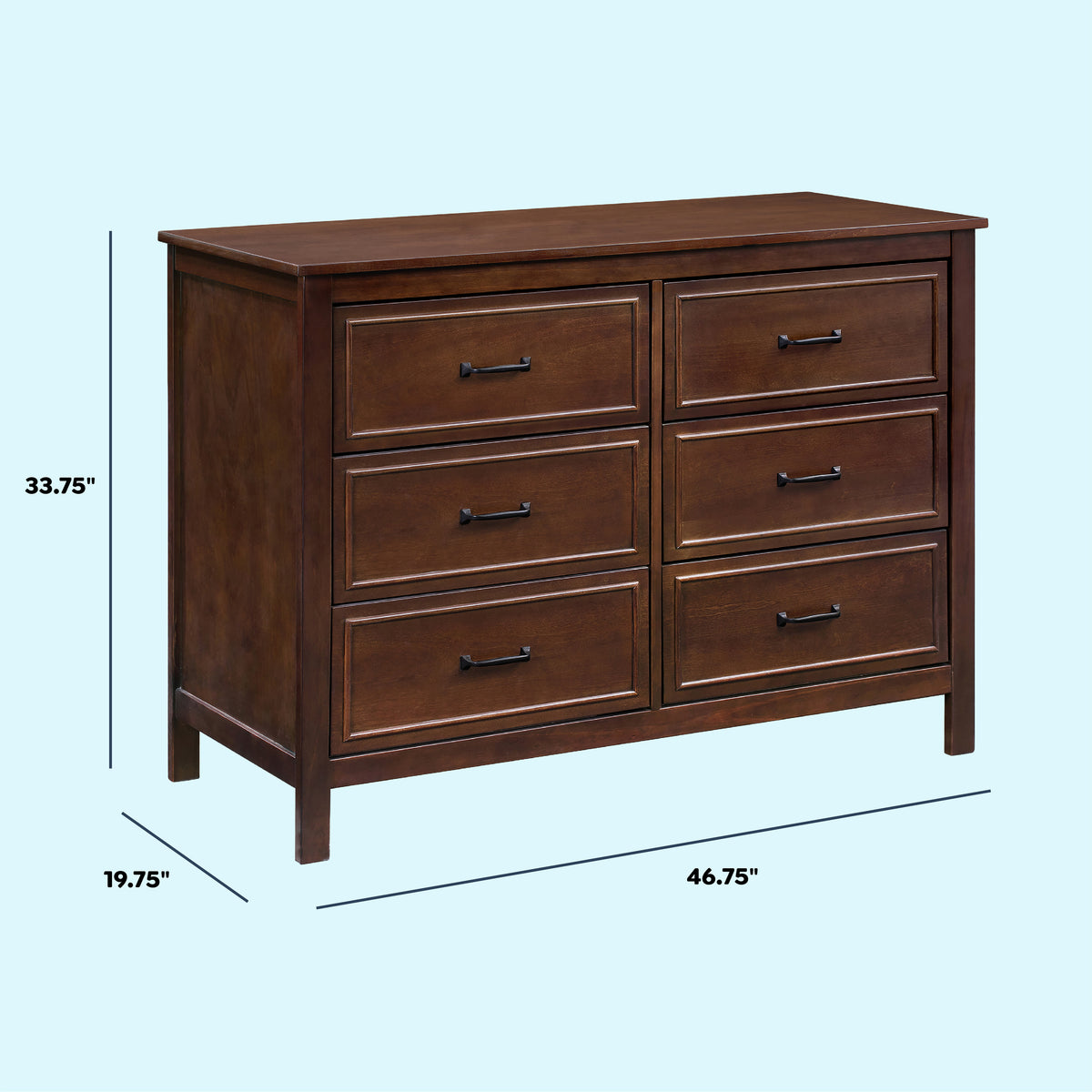 Charlie 6-Drawer Double Dresser