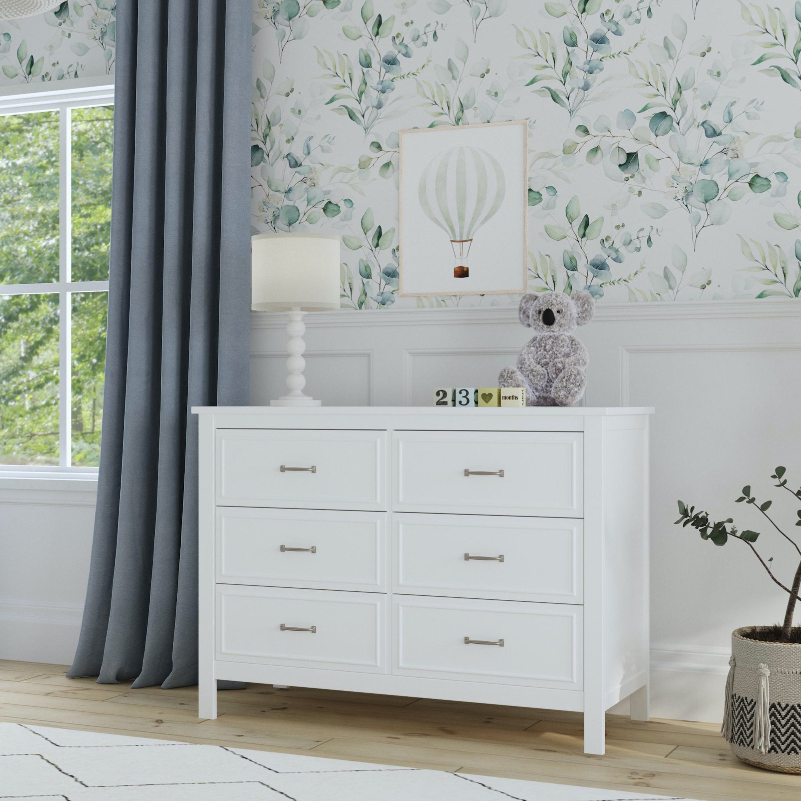 Charlie 6-Drawer Double Dresser