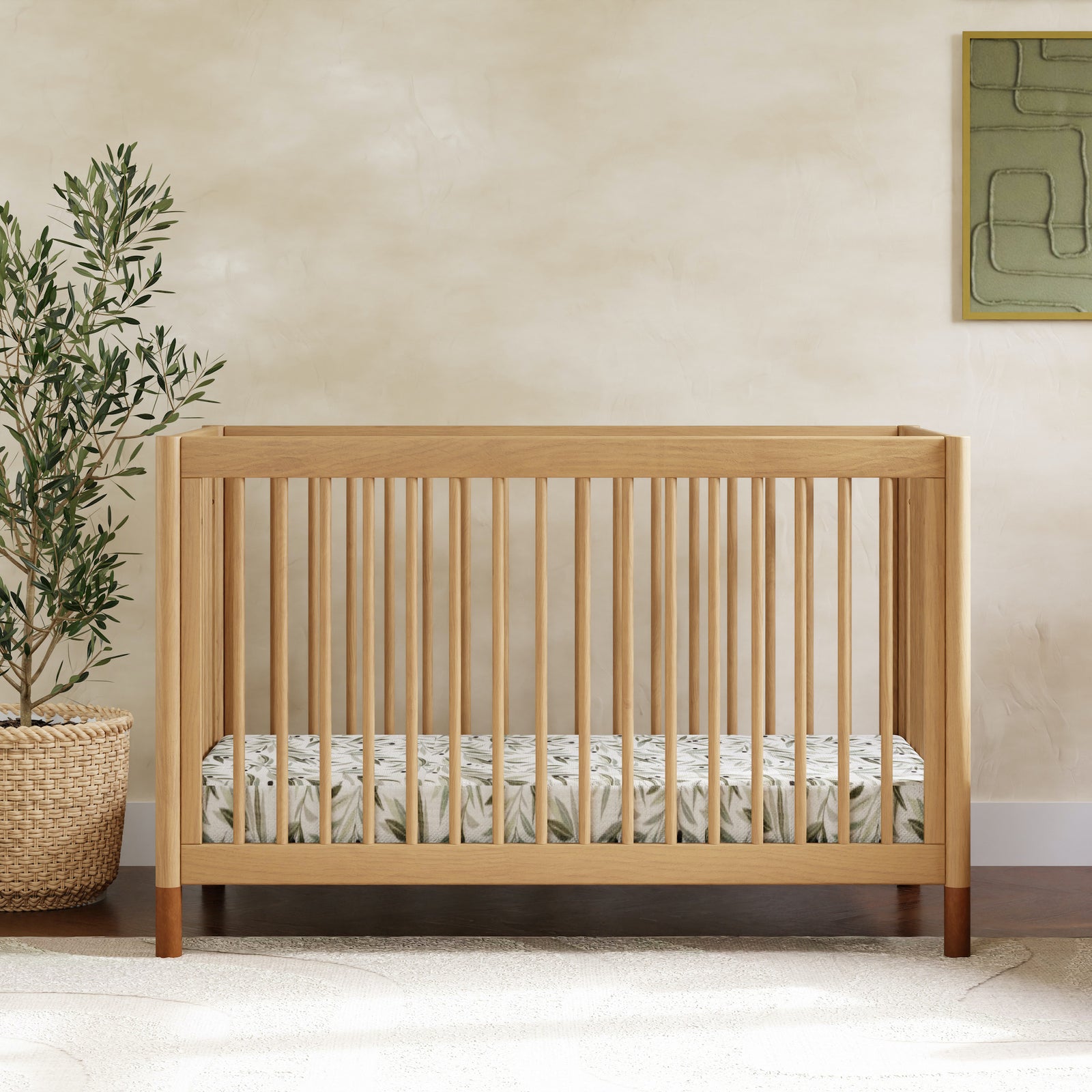 Gelato 4-in-1 Crib with Toddler Bed Conversion Kit