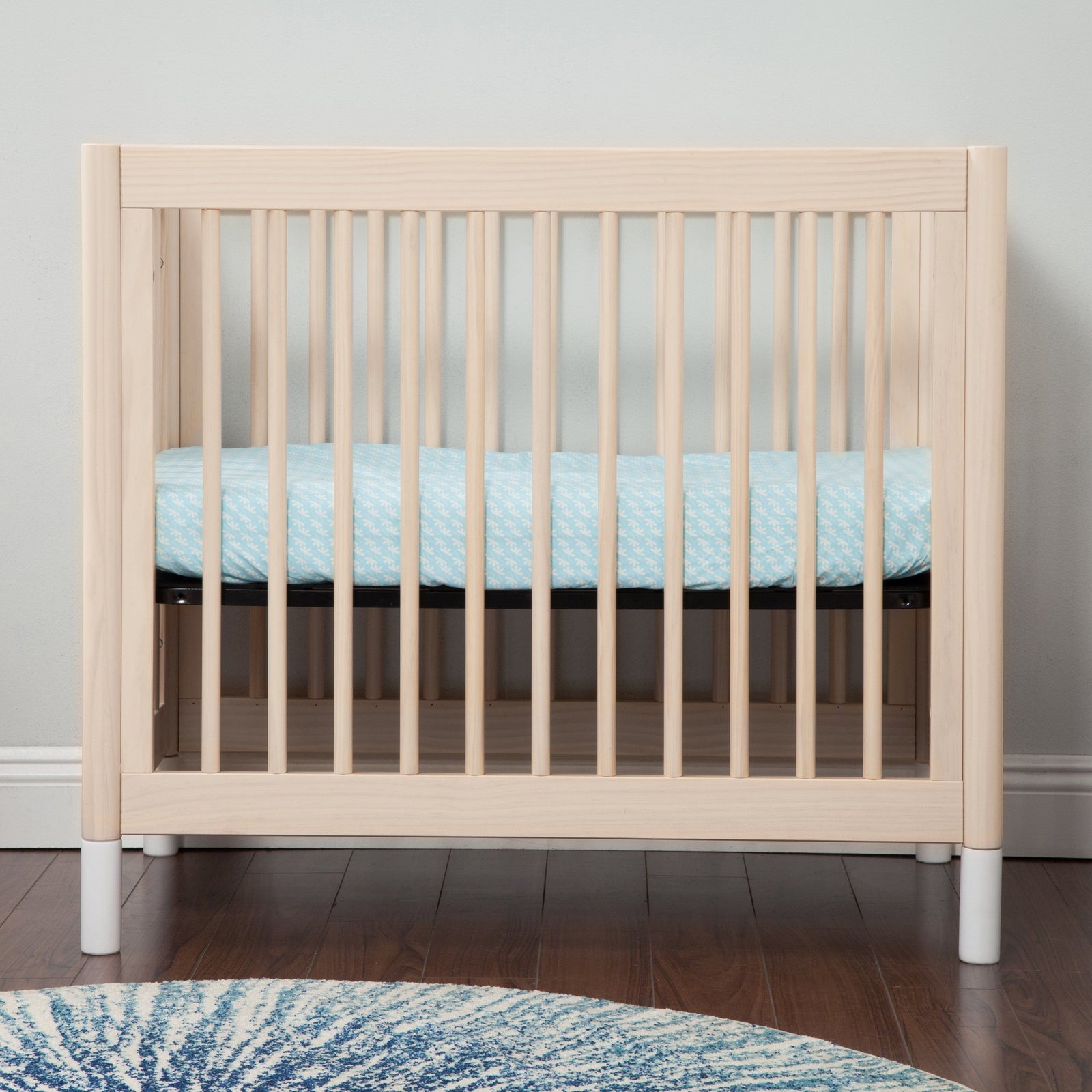 Gelato 4-in-1 Convertible Mini Crib - Washed Natural - Project Nursery